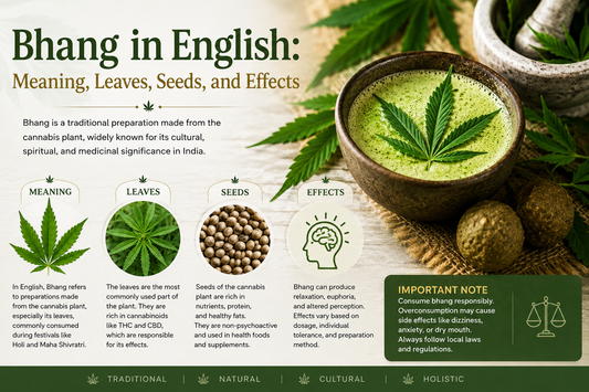 Bhang in English: Meaning, Leaves, Seeds, and Effects