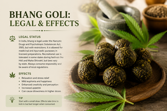 Bhang Goli: Origin,Consumption,Duration,Effects,Side Effects,Legal,Precautions
