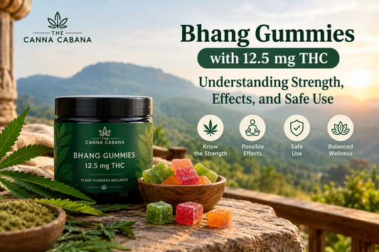 Bhang Gummies with 12.5 mg THC: Understanding Strength, Effects, and Safe Use