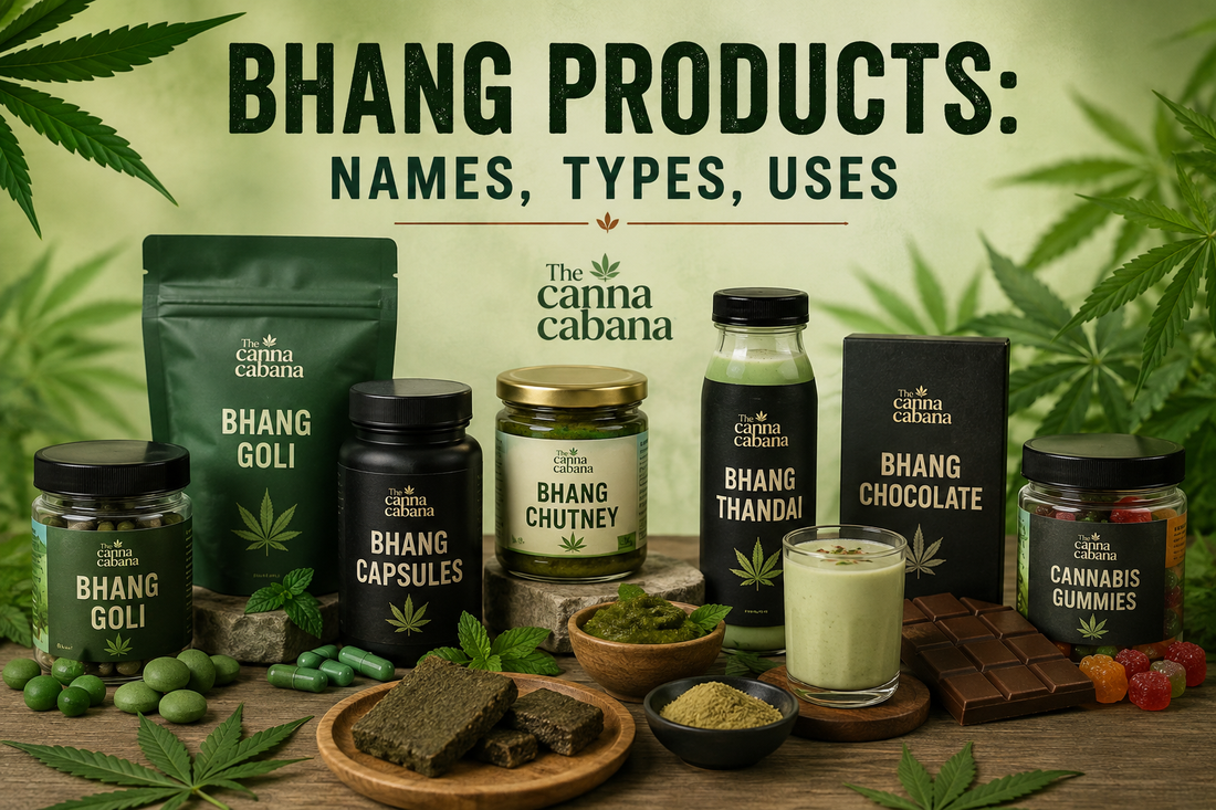 Bhang Products: Names, Types, Uses