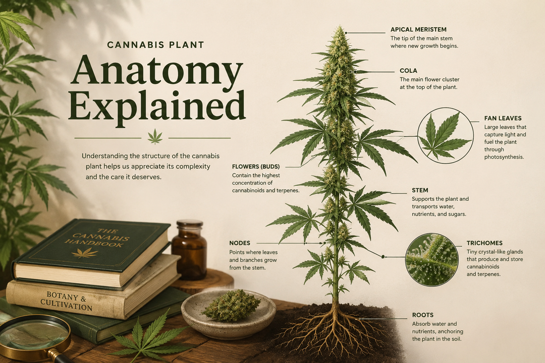 Cannabis Plant Anatomy Explained