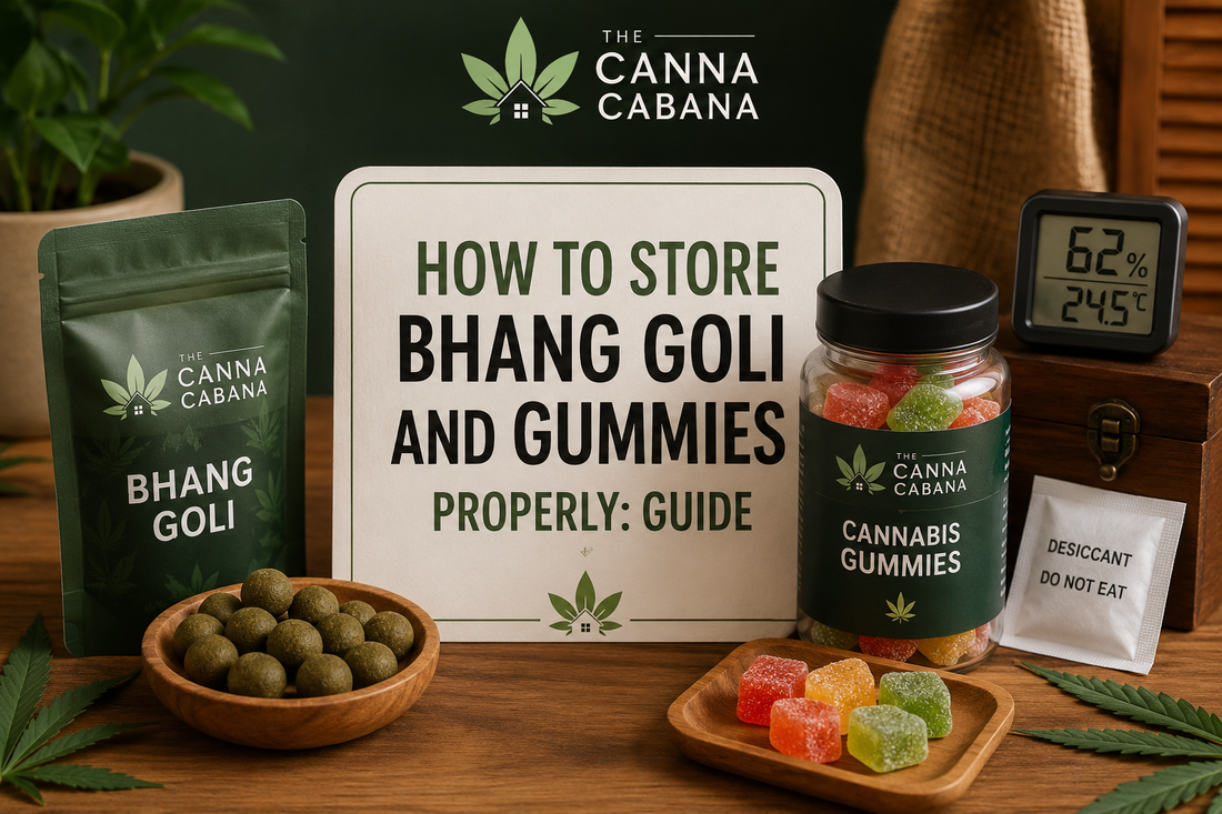 How to Store Bhang Goli and Gummies Properly: Guide