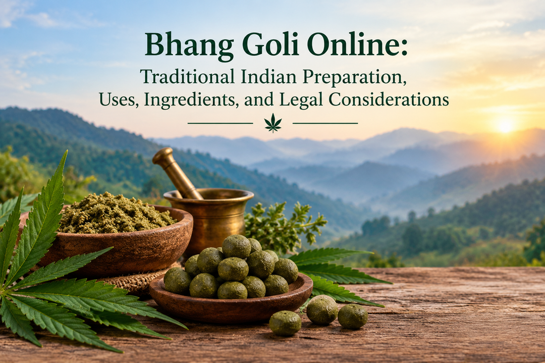 Bhang Goli Online: Traditional Indian Preparation, Uses, Ingredients, and Legal Considerations