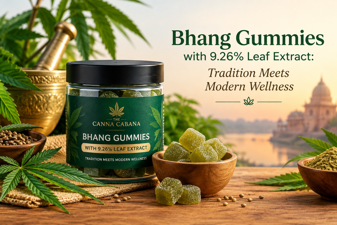 Bhang Gummies with 9.26% Leaf Extract: Tradition Meets Modern Wellness