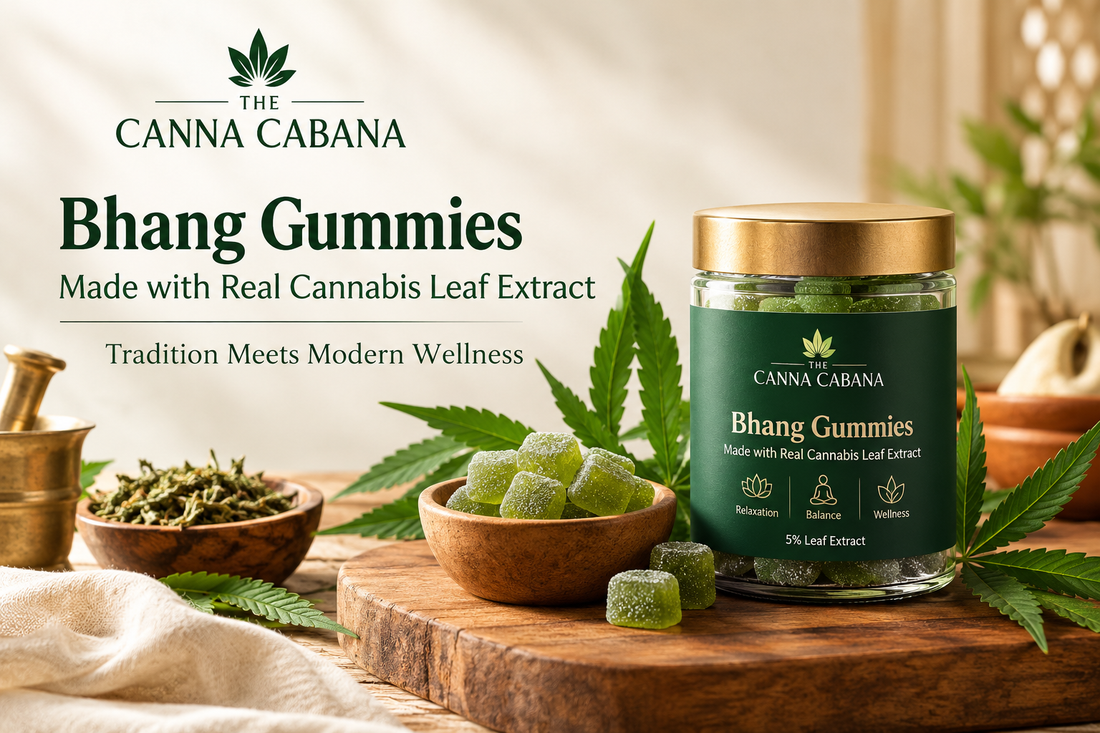 Bhang Gummies Made with Real Cannabis Leaf Extract: Tradition Meets Modern Wellness
