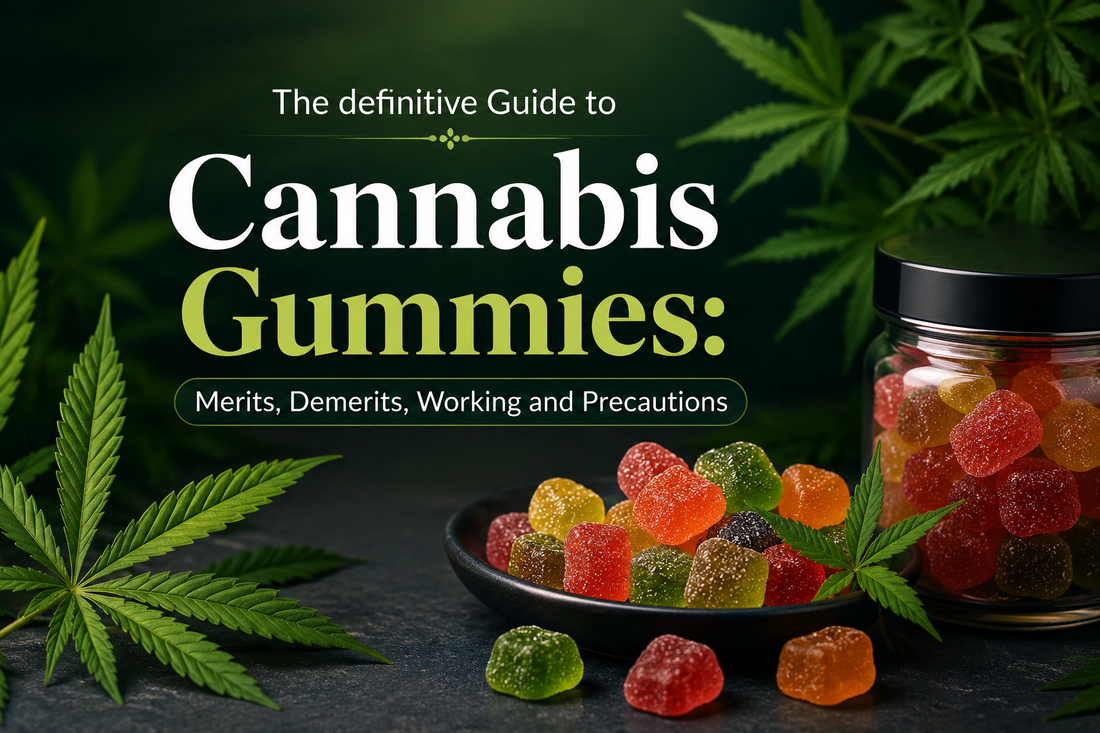 The definitive Guide to Cannabis Gummies: Merits, Demerits,Working and Precautions