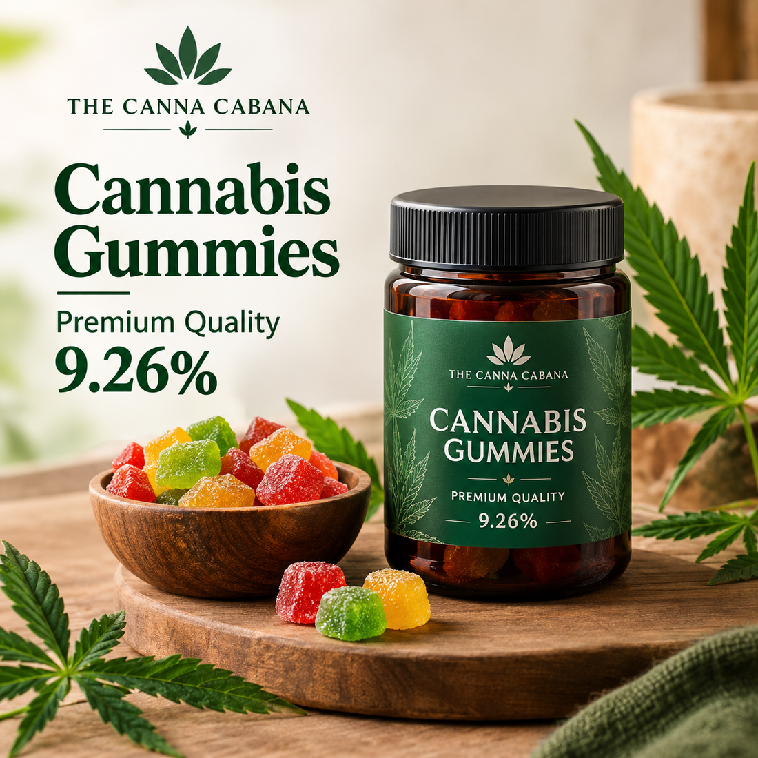 Cannabis Gummies: Premium Quality from The Canna Cabana