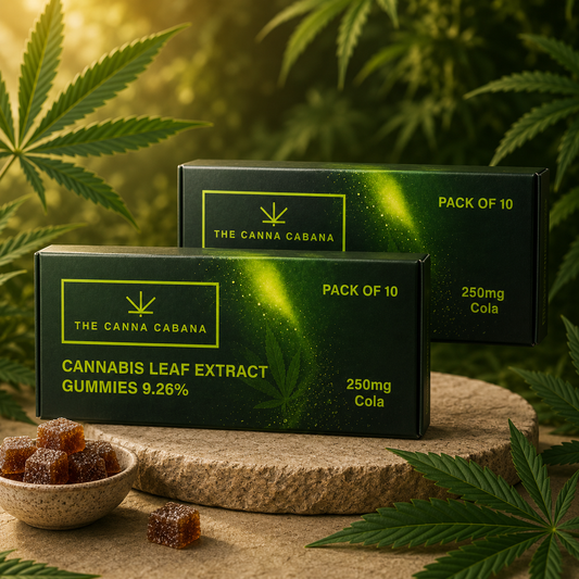 Cannabis Leaf Extract Gummies 9.26% (Pack of 2)